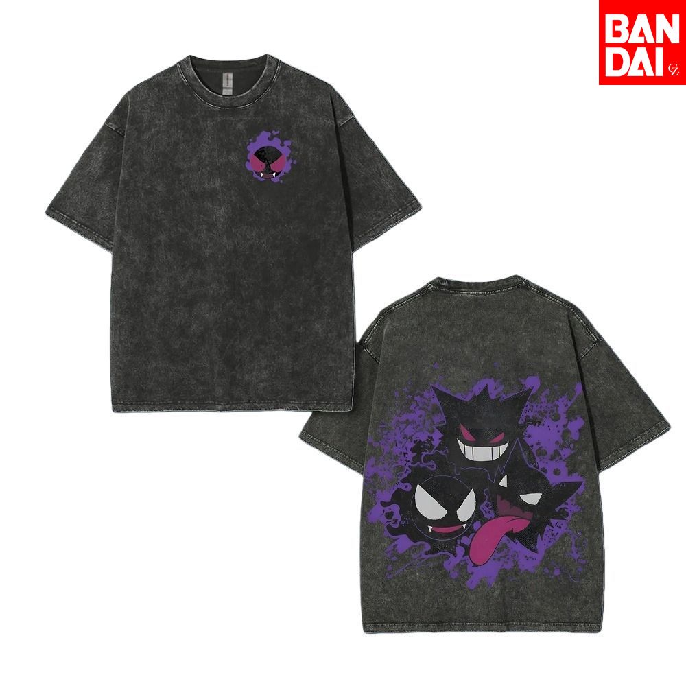 Japanese Summer Clothing Men - Camiseta Masculina Pokémon Charizard 2026 Verão