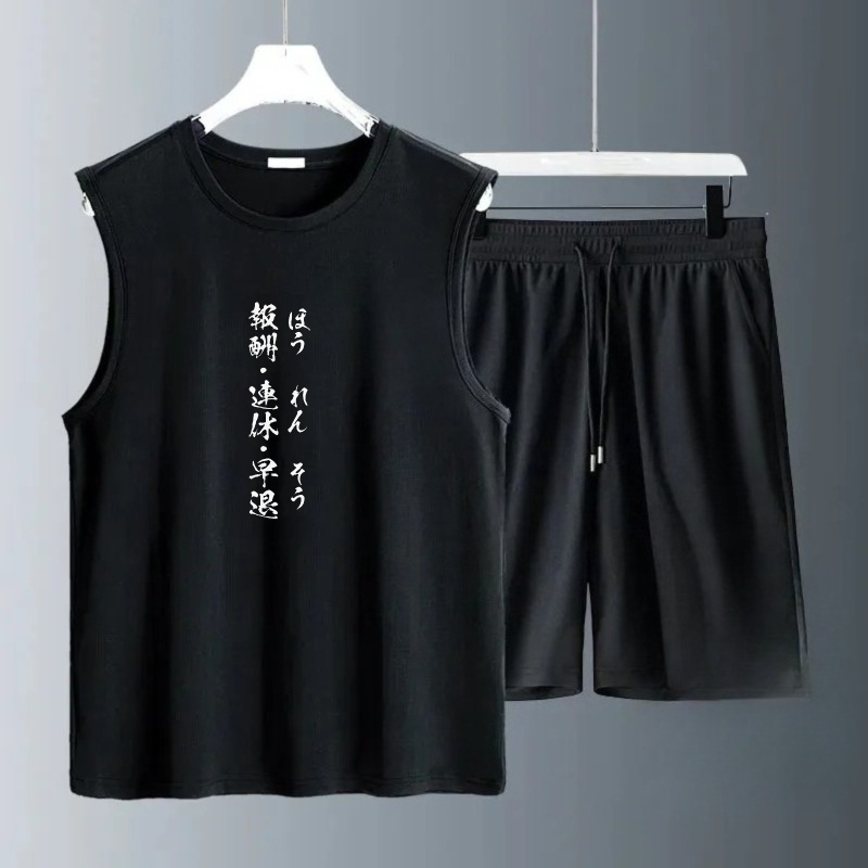 Summer Youth Clothing - Conjuntos de Camisetas Regata Masculinas 2026