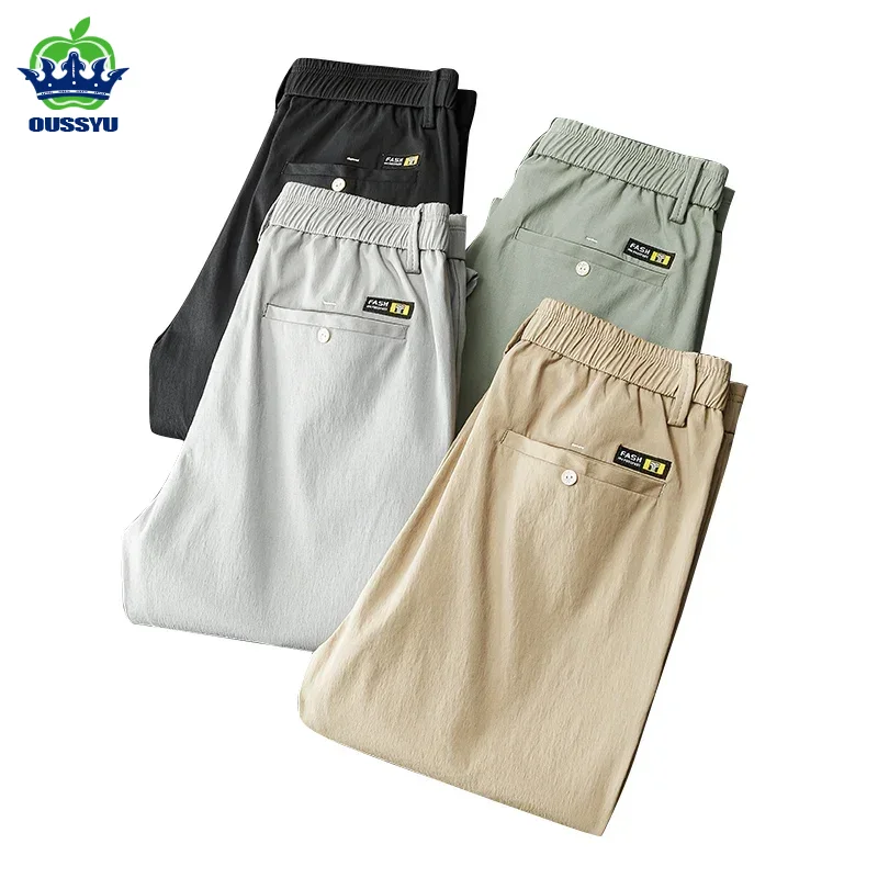 Summer Clothing Brands Men - Calças Casuais de Verão para Homens,
