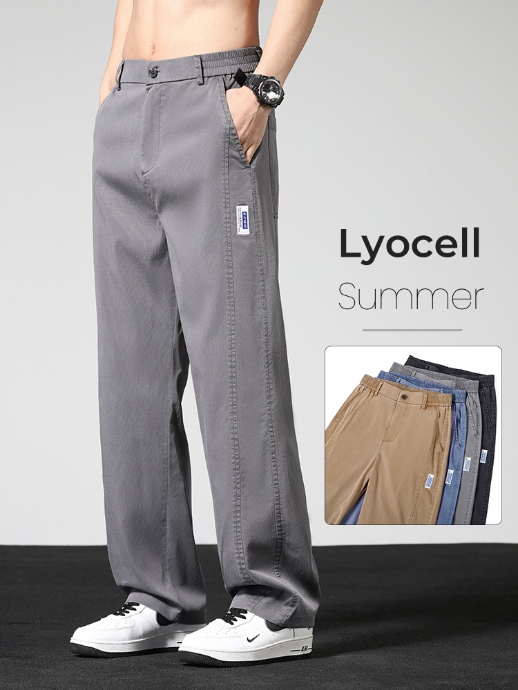 Summer Clothing Brands Men - Verão fino calças casuais dos homens