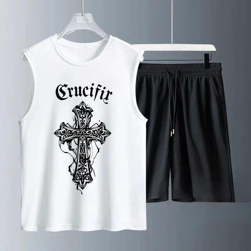 Summer Youth Clothing - Conjuntos de Regatas Masculinas Verão 2026,