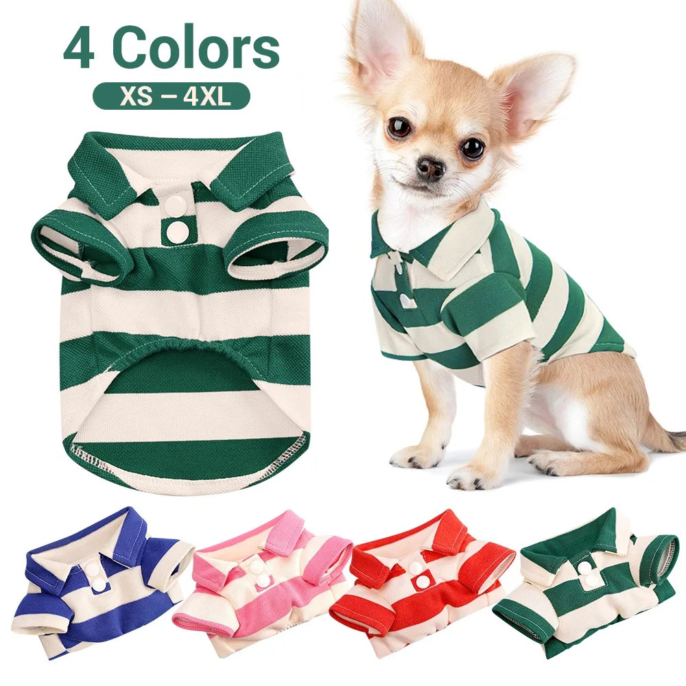 Summer Dog Clothing - Camisa para cães de estimação, roupas