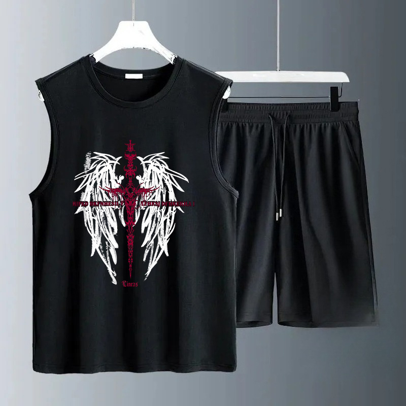 Summer Youth Clothing - Conjuntos de Regatas Masculinas Verão 2026,
