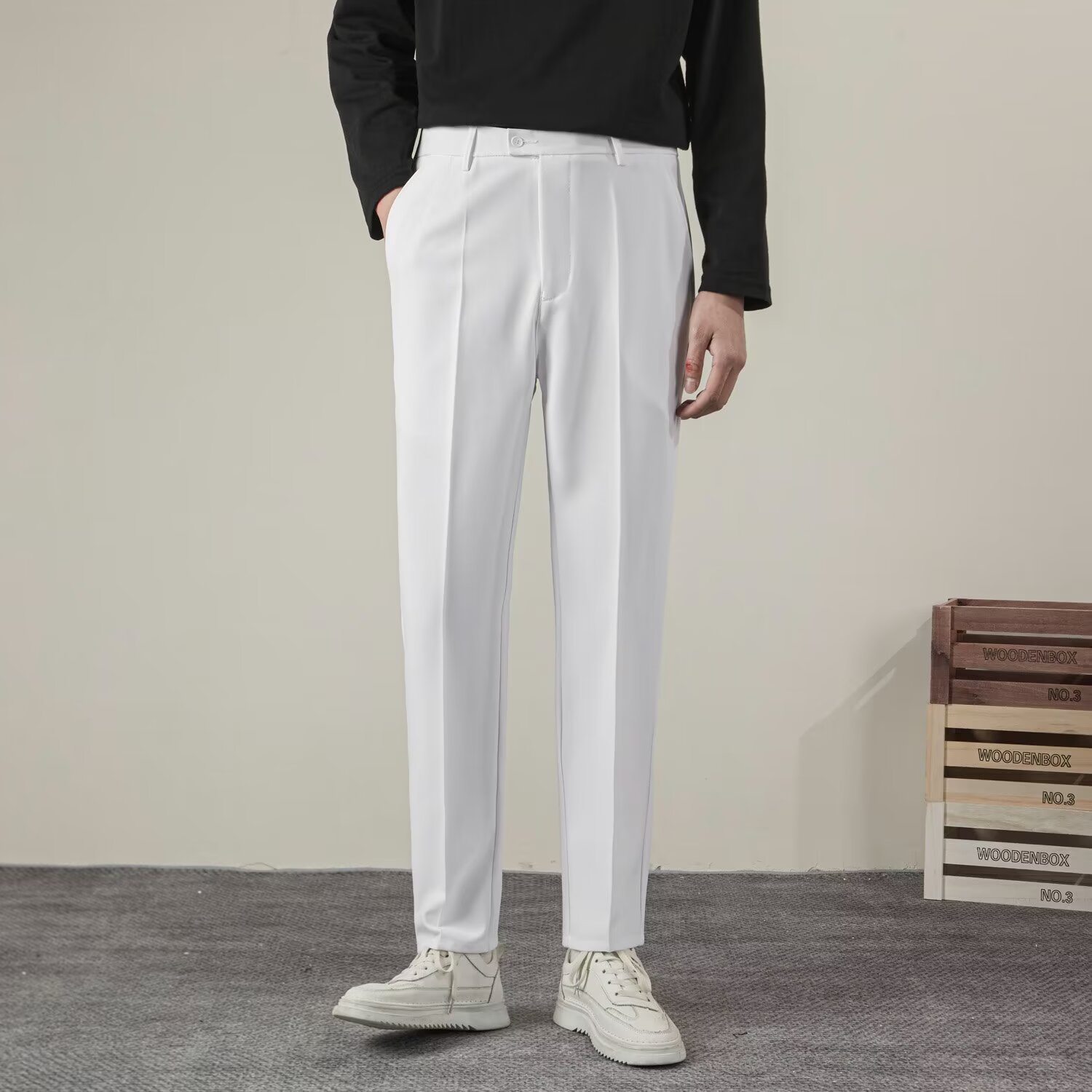 Summer Clothing Brands Men - Verão masculino cor sólida em linha