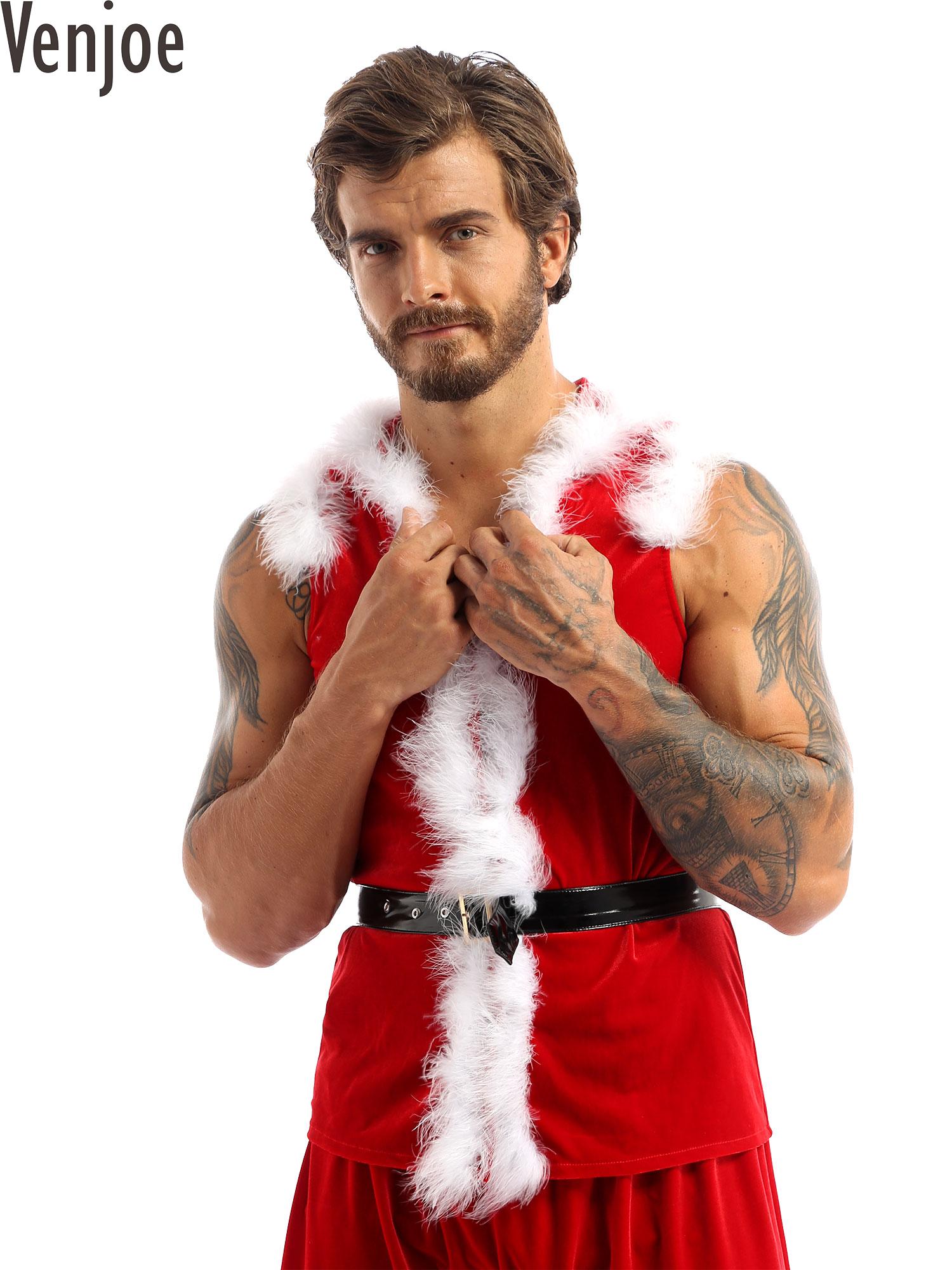 Summer Vacation Clothing Men - Traje de Cosplay Papai Noel para