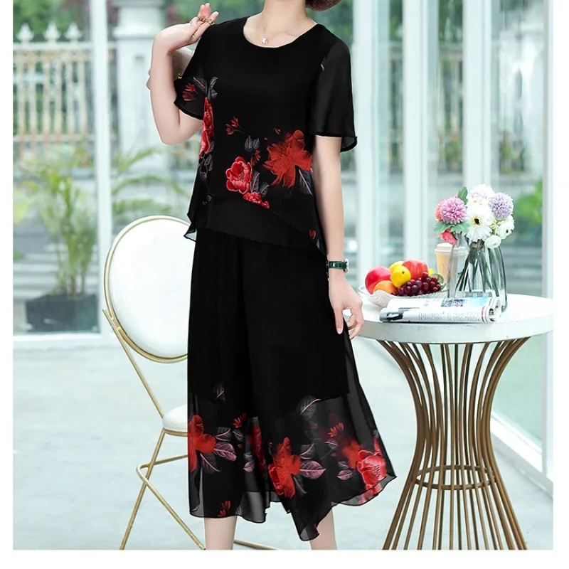 Moda elegante floral impressão - Summer Clothing Vintage avaliação e preço