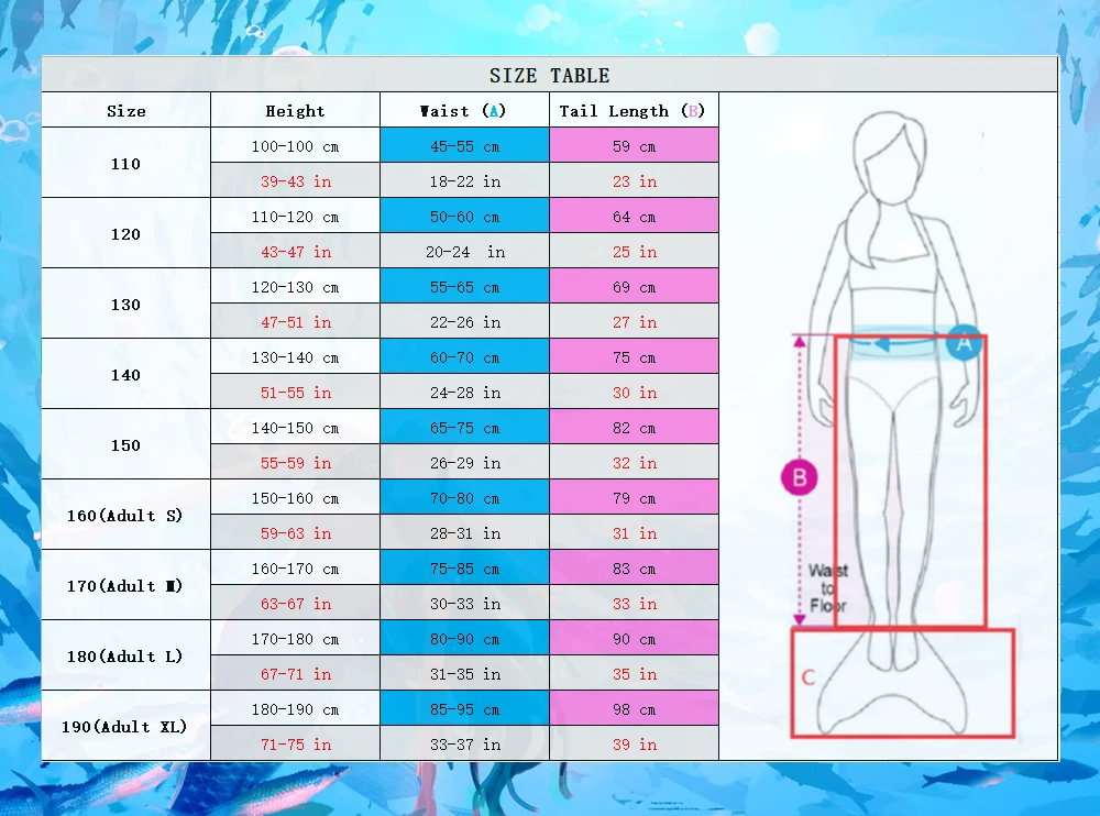 Maiô de cauda de sereia para m - Summer Clothing Set For Girls avaliação e preço