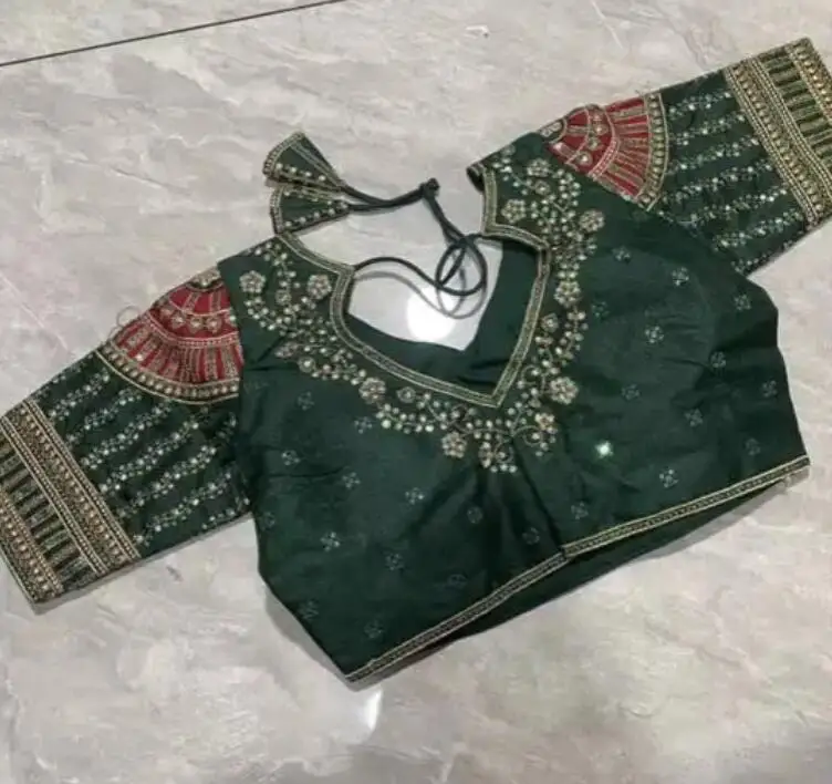 Tradicional indiano sari topo  - Summer Clothing Pakistan avaliação e preço