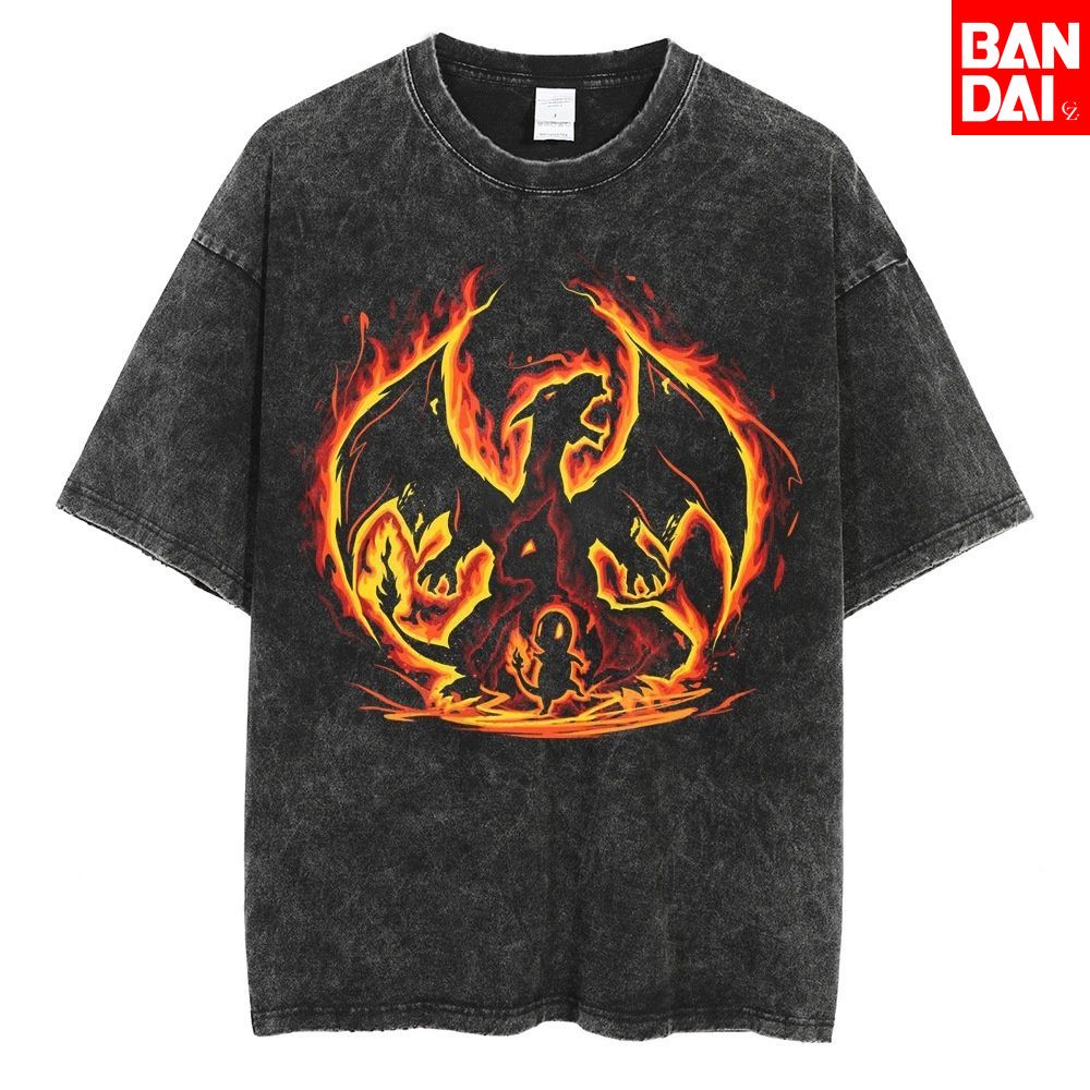 Camiseta Masculina Pokémon Cha - Japanese Summer Clothing Men avaliação e preço