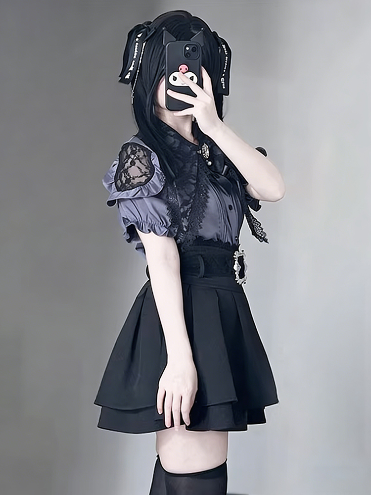 Conjunto de duas peças estilo  - Summer Goth Clothing avaliação e preço