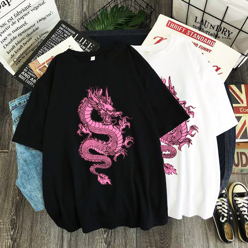 Camisetas femininas dragão ros - Summer Goth Clothing avaliação e preço