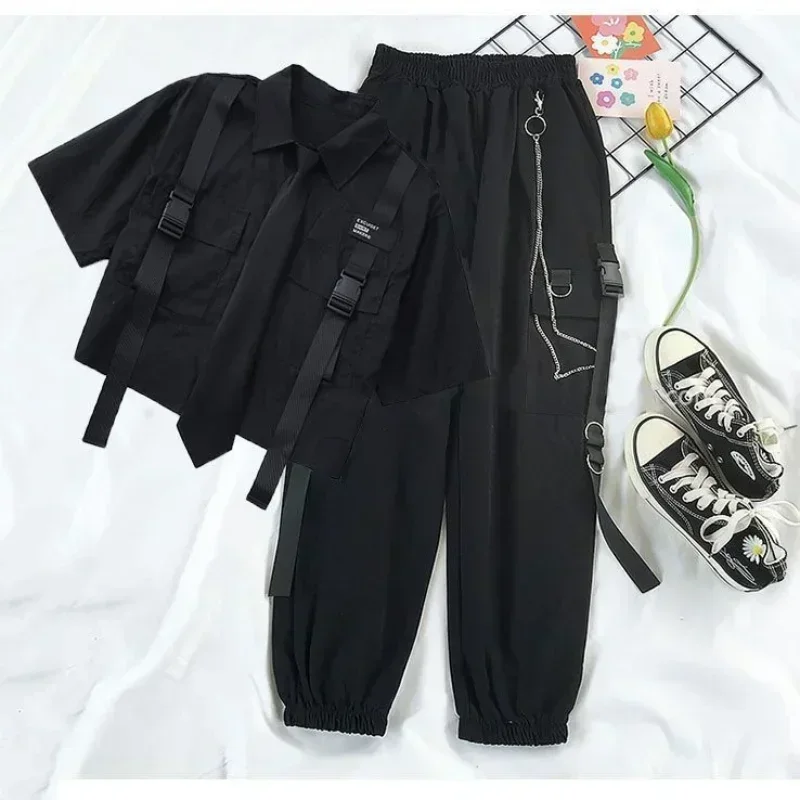 Casual calças cargo para as mu - Summer Goth Clothing avaliação e preço