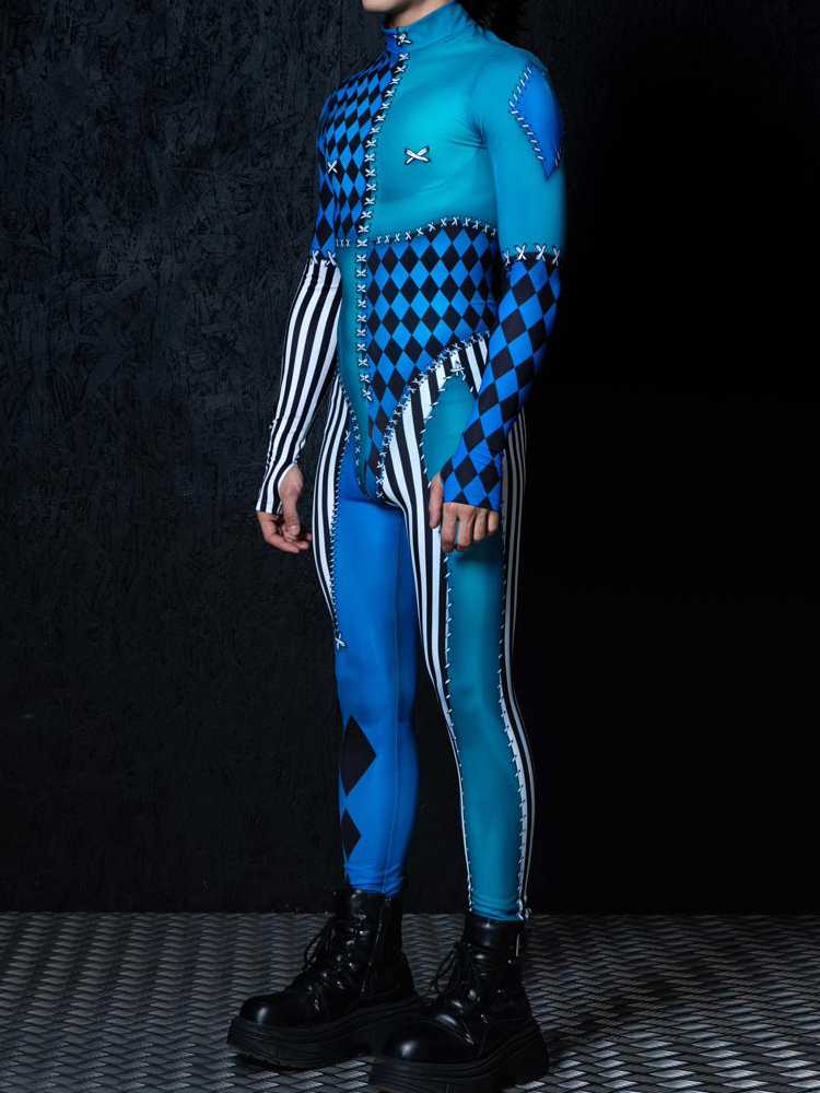 Palhaço adulto robô cosplay ma - Summer Vacation Clothing Men avaliação e preço
