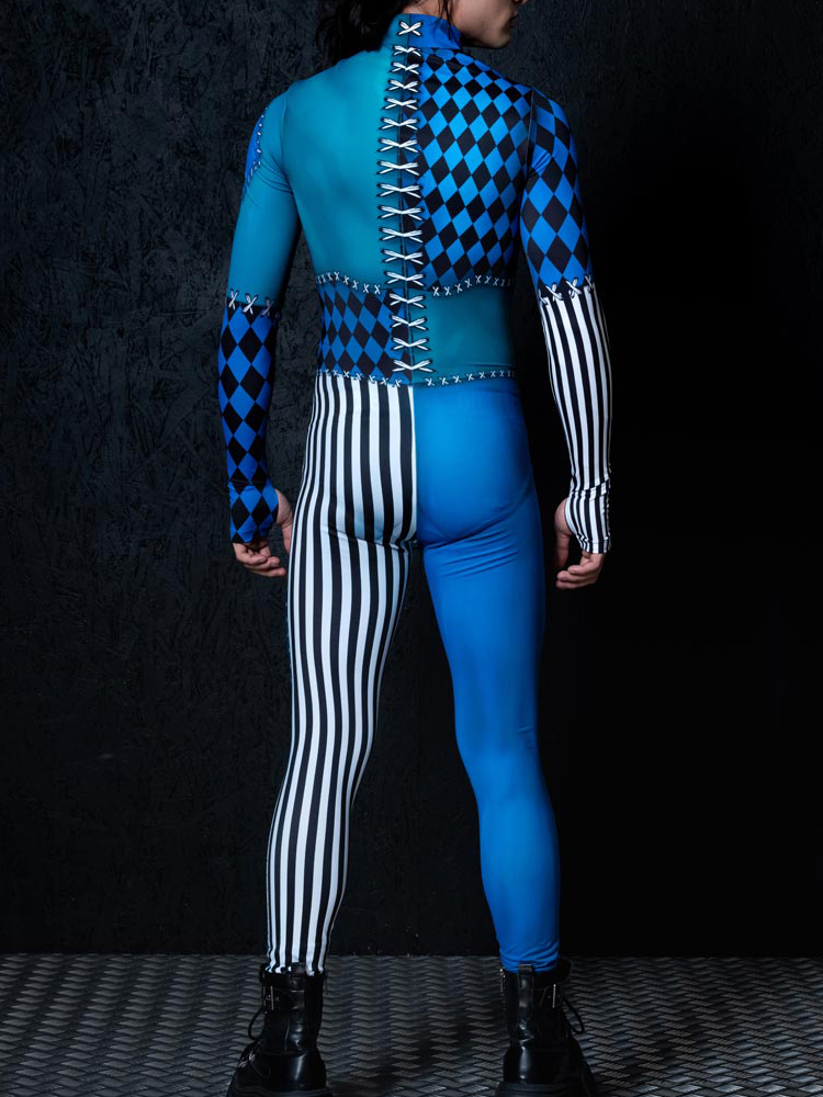 Palhaço adulto robô cosplay ma - Summer Vacation Clothing Men avaliação e preço