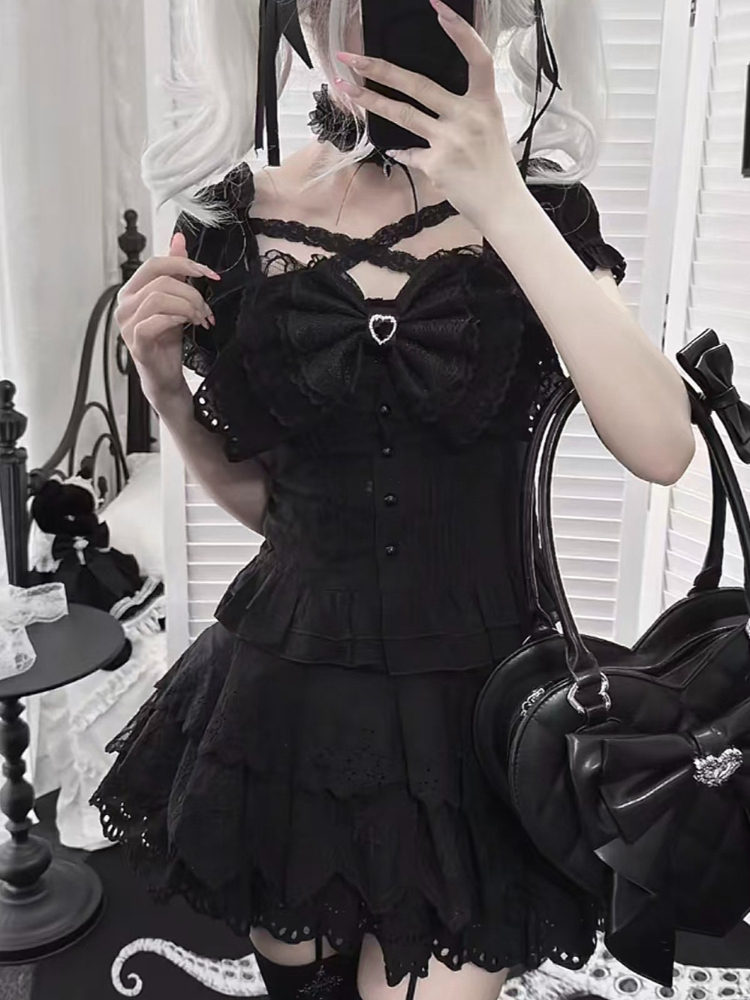 Conjunto Feminino de Verão Nov - Summer Goth Clothing avaliação e preço