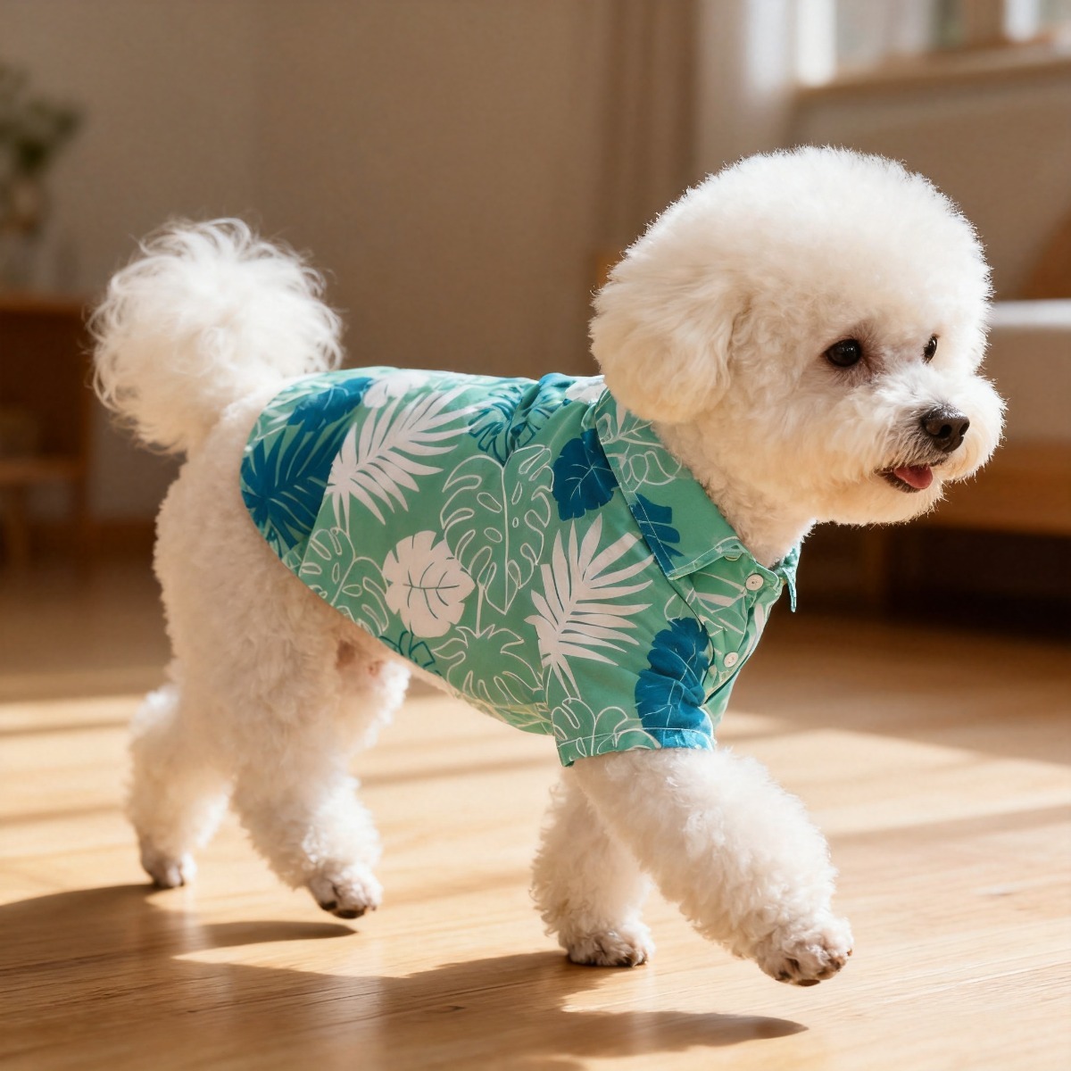 Camisa Floral para Gatos, Lã A - Summer Dog Clothing avaliação e preço