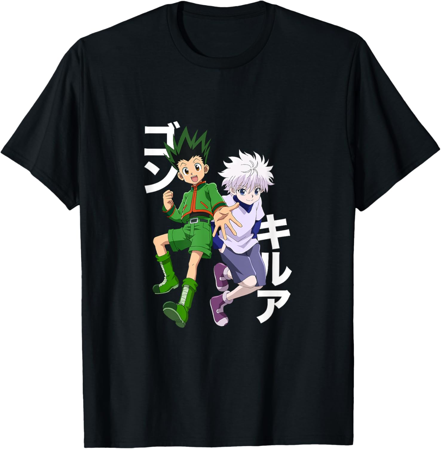 Hunter x hunter gon e killua c - Japanese Summer Clothing Men avaliação e preço