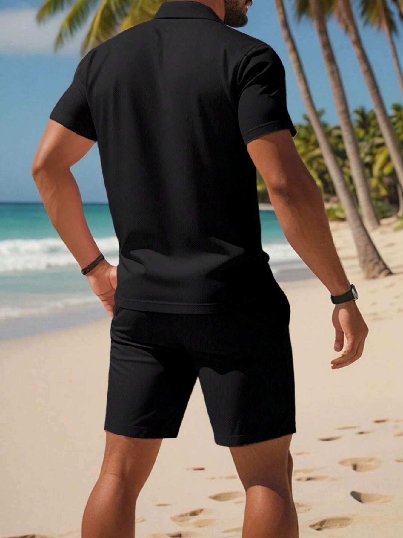 Conjunto de Camisa Polo Mascul - Summer Clothing Design avaliação e preço