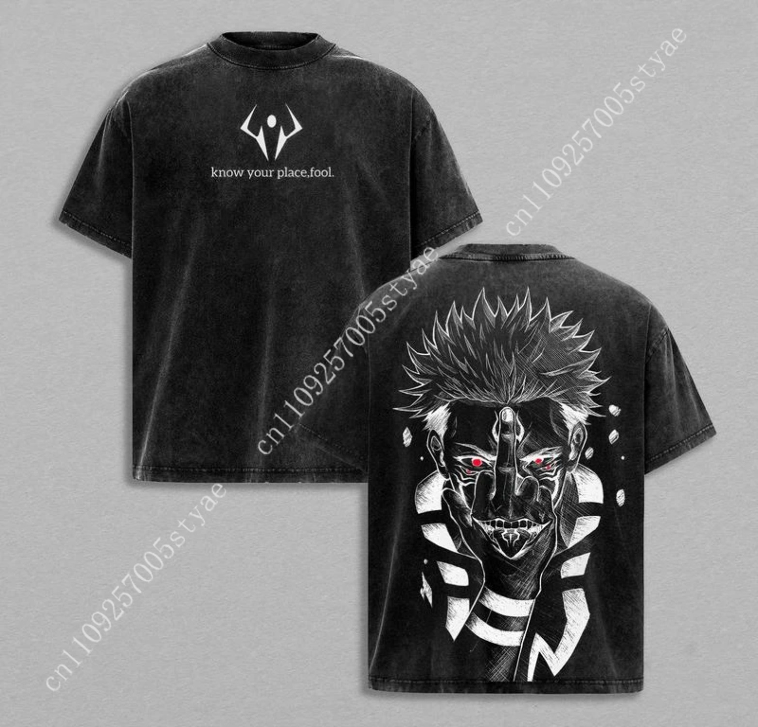 Camiseta Gráfica Anime Ryomen  - Summer Clothing Vintage avaliação e preço