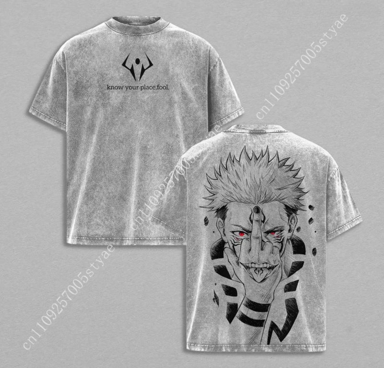 Camiseta Gráfica Anime Ryomen  - Summer Clothing Vintage avaliação e preço