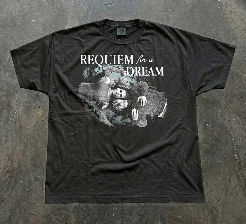 Camiseta Requiem for A Dream,  - Summer Goth Clothing avaliação e preço