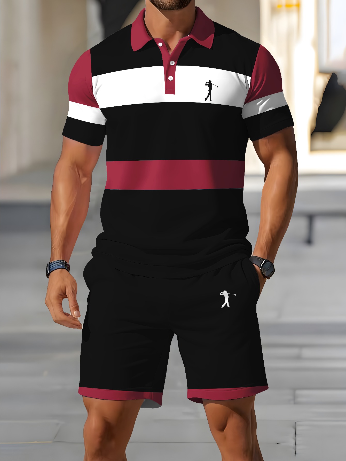 Conjunto de Camisa Polo Mascul - Summer Clothing Design avaliação e preço
