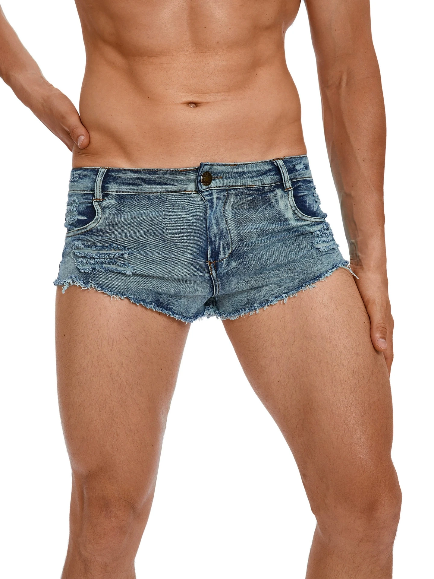Shorts Jeans Masculinos de Cin - Summer Clothing Vintage avaliação e preço