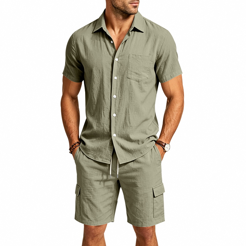 Conjunto Masculino de Verão em - Summer Clothing Outfits avaliação e preço
